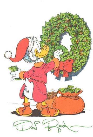 Don Rosa - Onkel Dagoberts Weihnachten- handsigniert von Don beschikbaar voor biedingen