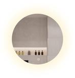 SensaHome Badkamerspiegel Rond met Led -, Huis en Inrichting, Badkamer | Badkamermeubels, Verzenden, Nieuw