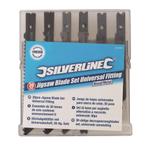 Silverline decoupeerzaagbladen set - HSS/HCS - universele..., Doe-het-zelf en Verbouw, Gereedschap | Zaagmachines, Ophalen of Verzenden