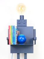 MELA - Edoardo Meloni - sculptuur, ROBOOK BULB METALLIC BLUE