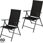 2dekans | Infinity Goods Tuinstoel 7 Standen - 2 Stuks -, Tuin en Terras, Tuinsets en Loungesets, Ophalen of Verzenden, Zo goed als nieuw