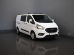 Ford Transit Custom 2.0 TDCI L2 Trend DC Dubbel Cabine BPM V, Stof, Gebruikt, Euro 6, Wit