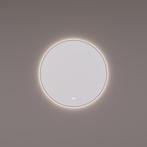 HIPP Design spiegel Rond Gunmetal PVD - 60 x 3 cm - met, Huis en Inrichting, Ophalen of Verzenden, Nieuw