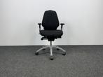 RH Logic Bureaustoel 300 - Zwart - Aluminium voetkruis, Ergonomisch, Gebruikt, Ophalen of Verzenden, Bureaustoel