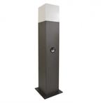 Tuin Lamp Staand Pilaar New York - E27 - 44cm - PIR Sensor, Ophalen of Verzenden, Nieuw