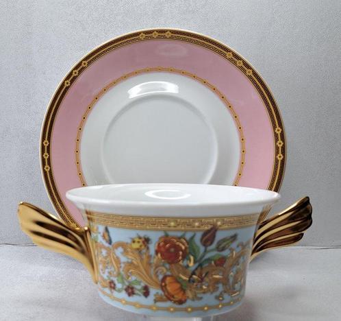 Rosenthal - Gianni Versace - Soepkom - Le Jardin de Versace, Antiek en Kunst, Antiek | Glas en Kristal