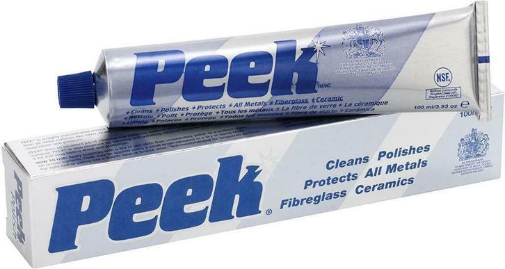 Peek metaal rvs chroom poets auto polijst middel, Auto diversen, Onderhoudsmiddelen, Ophalen of Verzenden