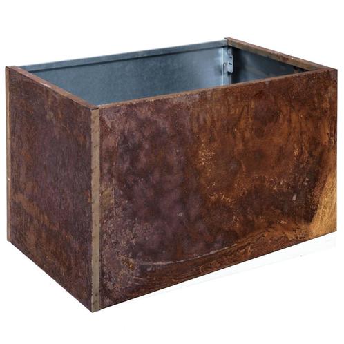 Grönfeld plantenbak roest - Hoogte 40 cm - Afmeting: 40x60 c, Tuin en Terras, Planten | Tuinplanten, Ophalen of Verzenden