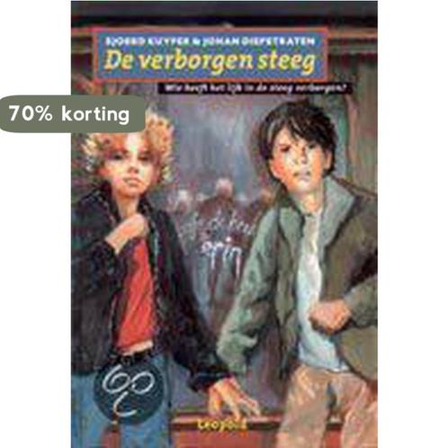 De verborgen steeg 9789025841140 J. Diepstraten, Boeken, Kinderboeken | Jeugd | 10 tot 12 jaar, Gelezen, Verzenden