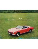 1971 FIAT 124 BROCHURE ENGELS, Nieuw, Author