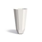 Aluminium bloempot Facet Ø60x120cm - Met bodem, Rond, Nieuw, Metaal, 60 tot 100 cm