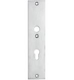 SKG3 rechthoekig schild PC55 binnen mat chroom, Verzenden, Nieuw