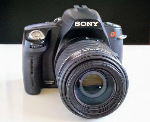 Sony DSLR-A390 + Sony DT 4-5.6/55-200mm SAM en Minolta, Audio, Tv en Foto, Fotocamera's Digitaal
