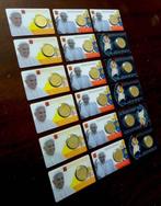 Vaticaan. Coin Card Various Years (18 coincards) (Zonder