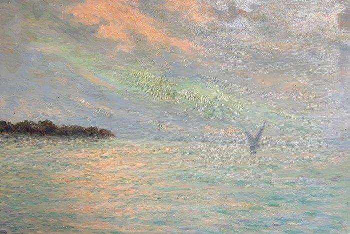 Victor de Mestral (1864-1952) - Ufer, Antiek en Kunst, Kunst | Schilderijen | Klassiek