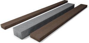 Kunststof palen balken fundatie planken platen randen beschikbaar voor biedingen