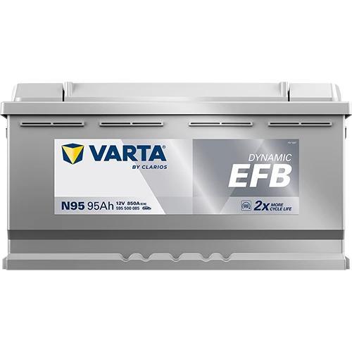 Varta Auto accu 12 volt 95 Ah EFB Dynamic type N95, Auto-onderdelen, Accu's en Toebehoren, Nieuw, Ophalen of Verzenden