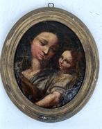Italiaanse school (XVII) - Madonna col Bambino, Antiek en Kunst