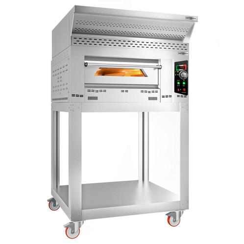 GGM Gastro | Pizzaoven op gas - 4x 34cm - Handmatig - incl., Zakelijke goederen, Horeca | Overige, Verzenden