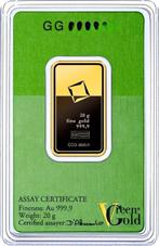 20 gram - Goud .999 - Valcambi Green Gold - Verzegeld en met