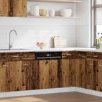 vidaXL Vaatwasserpaneel Lyon 45x3x67 cm bewerkt hout oud, Huis en Inrichting, Keuken | Keukenelementen, Verzenden, Nieuw, Bruin