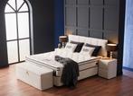 Opberg boxspring Teddy Beige - 180x200 cm, Verzenden, Nieuw, Beige, Modern