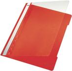 Rode snelhechter Leitz 4191 A4 PVC, Verzenden, Nieuw in verpakking