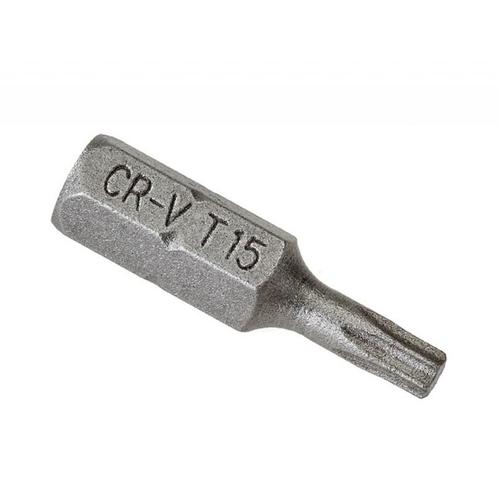 T15 x 25 mm Torx bits - 40 stuks in kunststof box - bitset -, Doe-het-zelf en Verbouw, Gereedschapskisten, Ophalen of Verzenden