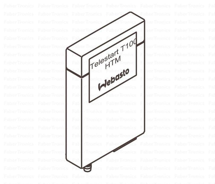 Webasto Telestart T91 / T100 - Losse ontvanger, Auto-onderdelen, Airco en Verwarming, Ophalen of Verzenden