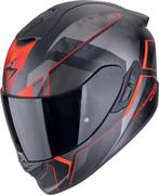 Scorpion EXO-1400 Evo II Air Intensio Zwart Rood, Motoren, Kleding | Motorhelmen, Nieuw met kaartje, Overige merken, Heren, Verzenden