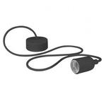 Pendel | Vellight (E27, Siliconen, Zwart), Verzenden, Nieuw