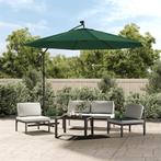 vidaXL Vervangingsdoek voor zweefparasol 350 cm groen, Tuin en Terras, Verzenden, Nieuw