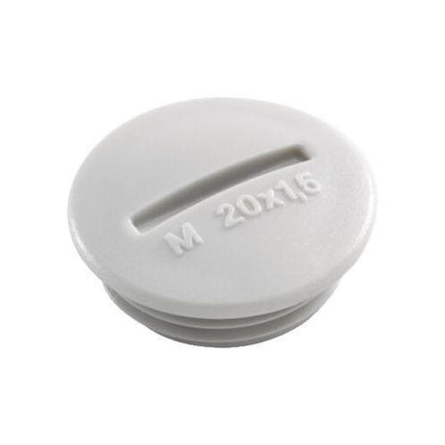 Niko blindstop M20 grijs, Doe-het-zelf en Verbouw, Elektra en Kabels, Nieuw, Ophalen of Verzenden