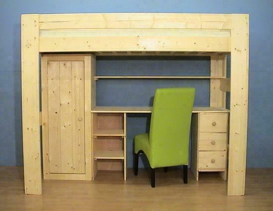 houten stevige HOOGSLAPERS 8 hoogtes 15 matrasmaten, Huis en Inrichting, Slaapkamer | Stapelbedden en Hoogslapers, Nieuw