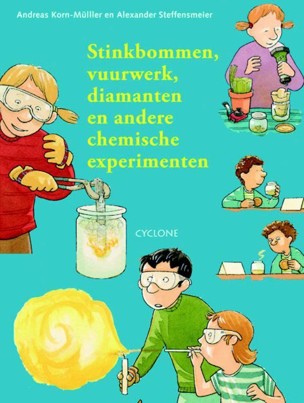 Stinkbommen, vuurwerk, diamanten en andere chemische, Boeken, Kinderboeken | Jeugd | 13 jaar en ouder, Zo goed als nieuw, Verzenden