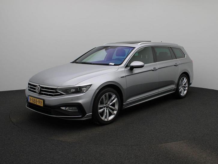 Zakelijke Lease |  Volkswagen Passat Variant 1.5 TSI R-Line, Auto's, Volkswagen, Lease, Zwart, Automaat, Stationwagon, Overige kleuren