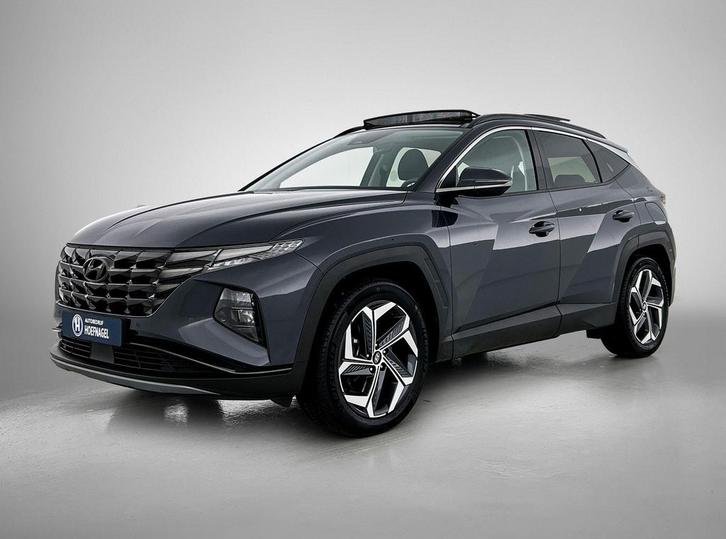 Zakelijke Lease |  Hyundai Tucson 1.6 T-GDI PHEV Comfort 4WD, Auto's, Hyundai, Onderhoudsboekje, Lease, Zwart, Automaat, SUV of Terreinwagen