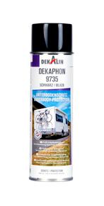 Dekalin Dekalin dekaphon 9735 500 ml, zwart, spuitbus, Verzenden, Nieuw