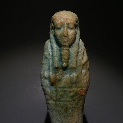 Oud-Egyptisch Shabti. 10,7 cm hoog. Laatste Periode, 664 -, Antiek en Kunst, Antiek | Overige Antiek