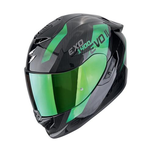 EXO-1400 EVO II Carbon AIR Platted Scorpion, Motoren, Kleding | Motorhelmen, Verzenden