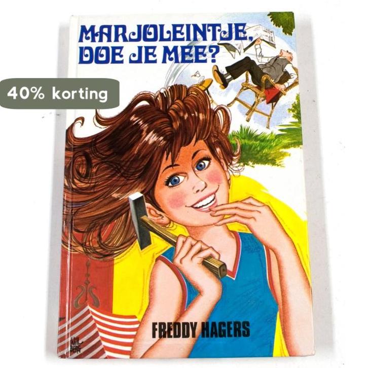 Marjoleintje doe je mee 9789020660067 Hagers, Boeken, Kinderboeken | Jeugd | 13 jaar en ouder, Gelezen, Verzenden