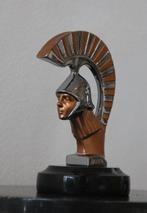 Mascotte - speciale spartan bronzen auto mascotte. - brons
