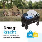 2dekans | BRASQ Bolderkar Opvouwbaar - 100 Liter - 80 KG, Ophalen of Verzenden, Zo goed als nieuw