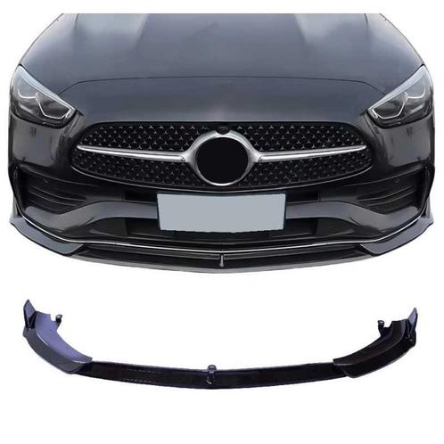 Frontspoiler lip voor mercedes c-klasse w206 s206 glanzend z, Auto-onderdelen, Carrosserie en Plaatwerk, Nieuw