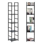 Modern Home industriële loft stijl boekenkast met 5 planken, Huis en Inrichting, Kasten | Boekenkasten, Ophalen of Verzenden, Nieuw