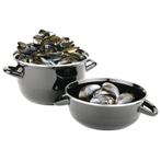 Olympia emaillen mosselpan 1,5kg porties, Verzenden, Nieuw
