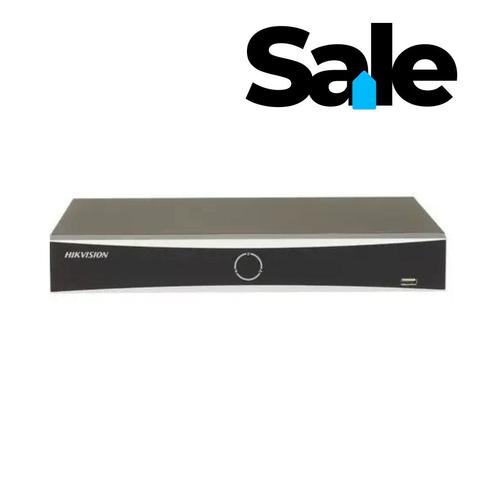 DS-7604NXI-K1/4P 4 Kanaals AcuSense 4K NVR HDMI en PoE, Audio, Tv en Foto, Videobewaking, Nieuw, Ophalen of Verzenden