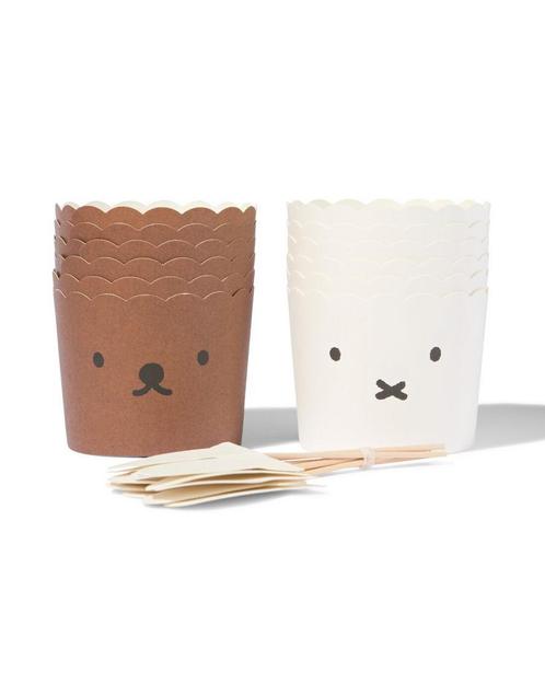 nijntje Nijntje set met muffinvormpjes met prikkers, Huis en Inrichting, Keuken | Keukenbenodigdheden, Nieuw, Verzenden