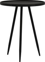 2dekans | Light & Living Bijzettafel Envira - Zink - Ø39,5cm, Huis en Inrichting, Ophalen of Verzenden, Zo goed als nieuw