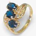 Zonder minimumprijs - Ring - 14 karaat Geel goud, HRD -, Nieuw